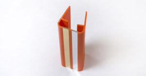 Plastic Extrusion Orange With Reflect Tape, Polyethylene